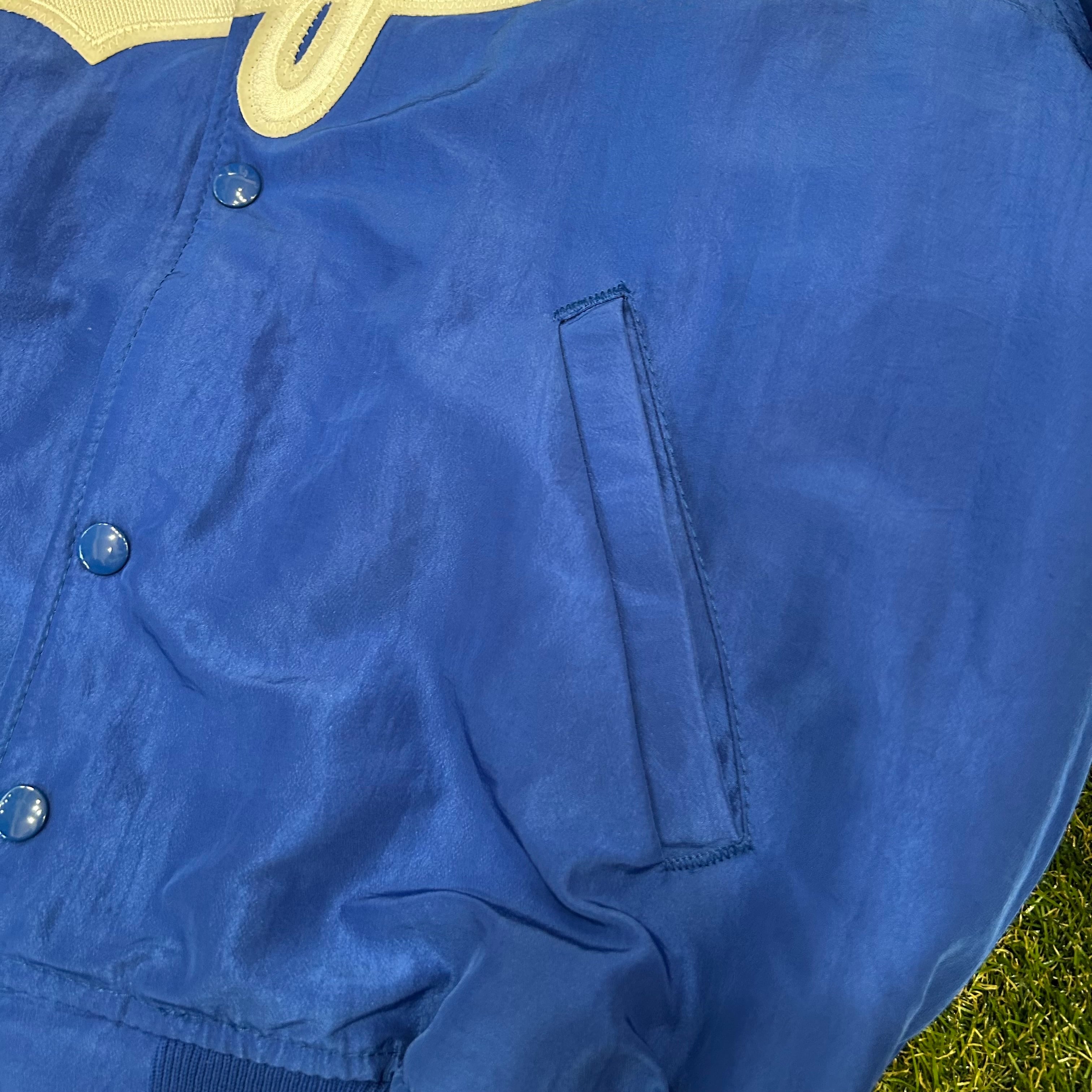 90s MLB Los Angeles Dodgers No.16 Hideo Nomo Nylon Jacket | steez