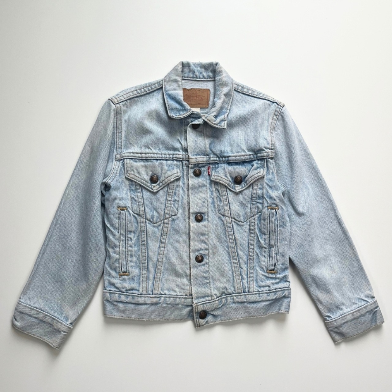 ＜VINTAGE＞Kids Levi's Denim Jacket 10Y (2610JK06)｜キッズ  リーバイス ヴィンテージ デニムジャケット - 1