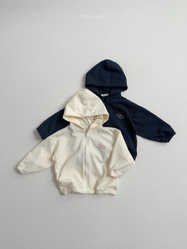 【予約】Ripple Hood Jumper / minirobe