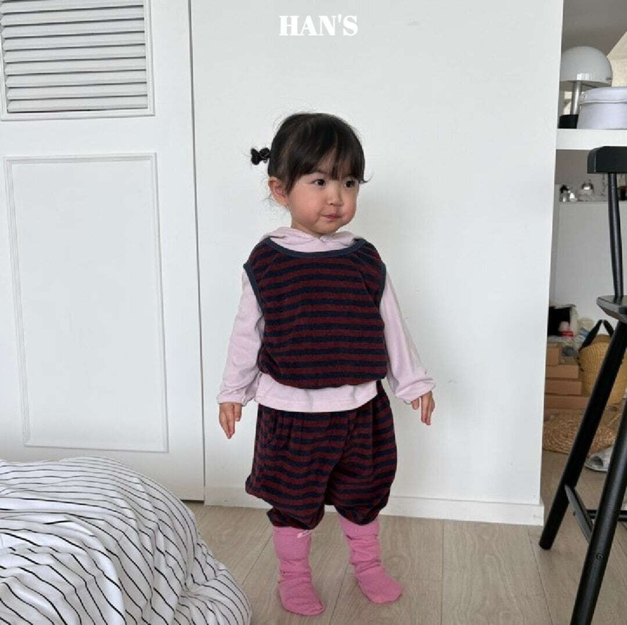 【取寄/韓国直送】Hans ジェニーフードTシャツ｜秋服｜韓国子供服｜26/AT