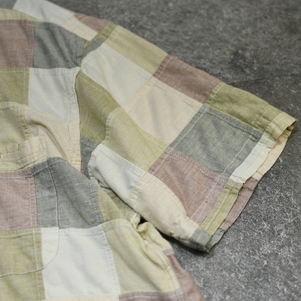ORVIS design patch work shirt