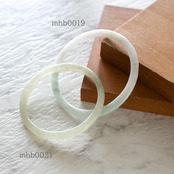 上品な装いにグレードアップ！オンライン限定！華奢 バングル (Sサイズ) A貨翡翠 mhb0031