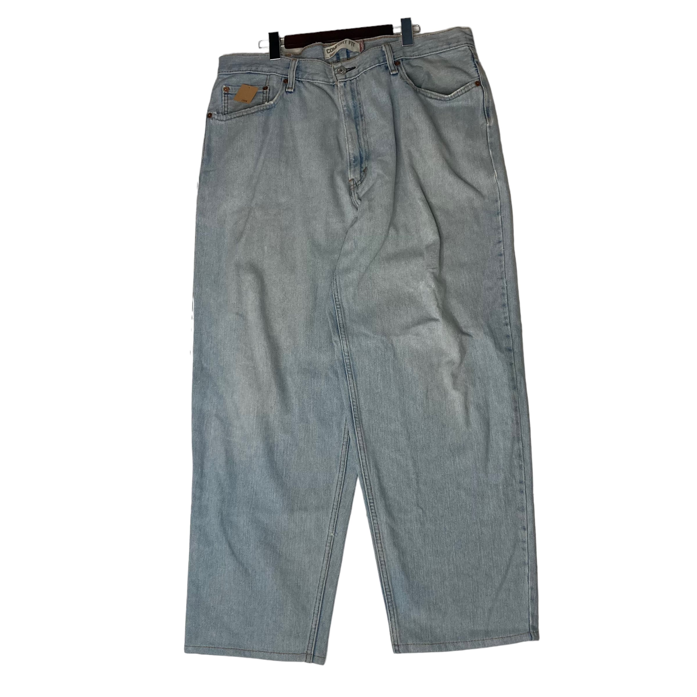 W40×L30#裾上げ済み】Levi's 560 デニムパンツ コットン100% 革パッチ