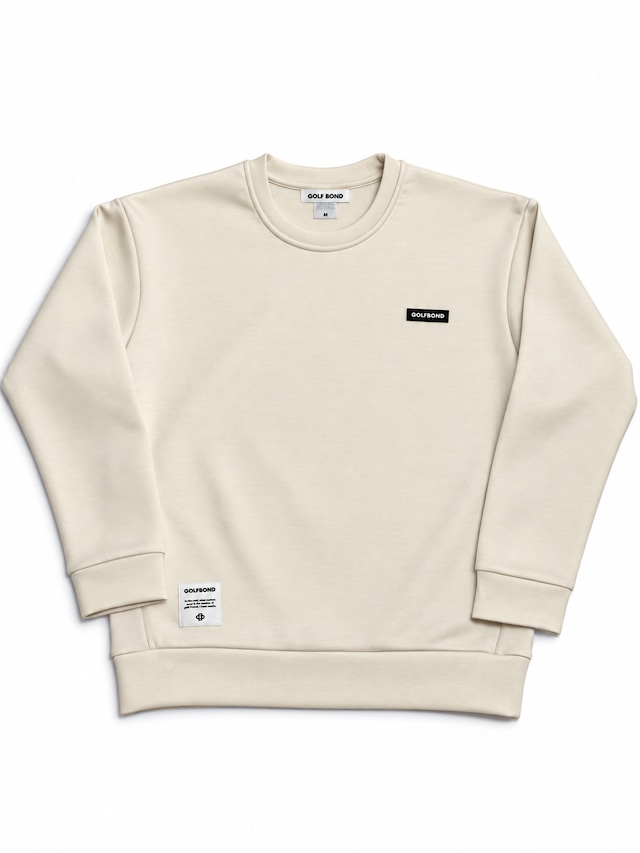 GB RUBBER TECK SWEAT CREW O.WHITE【PRE ORDER】 GB RUBBER TECK SWEAT CREW O.WHITE【PRE ORDER】