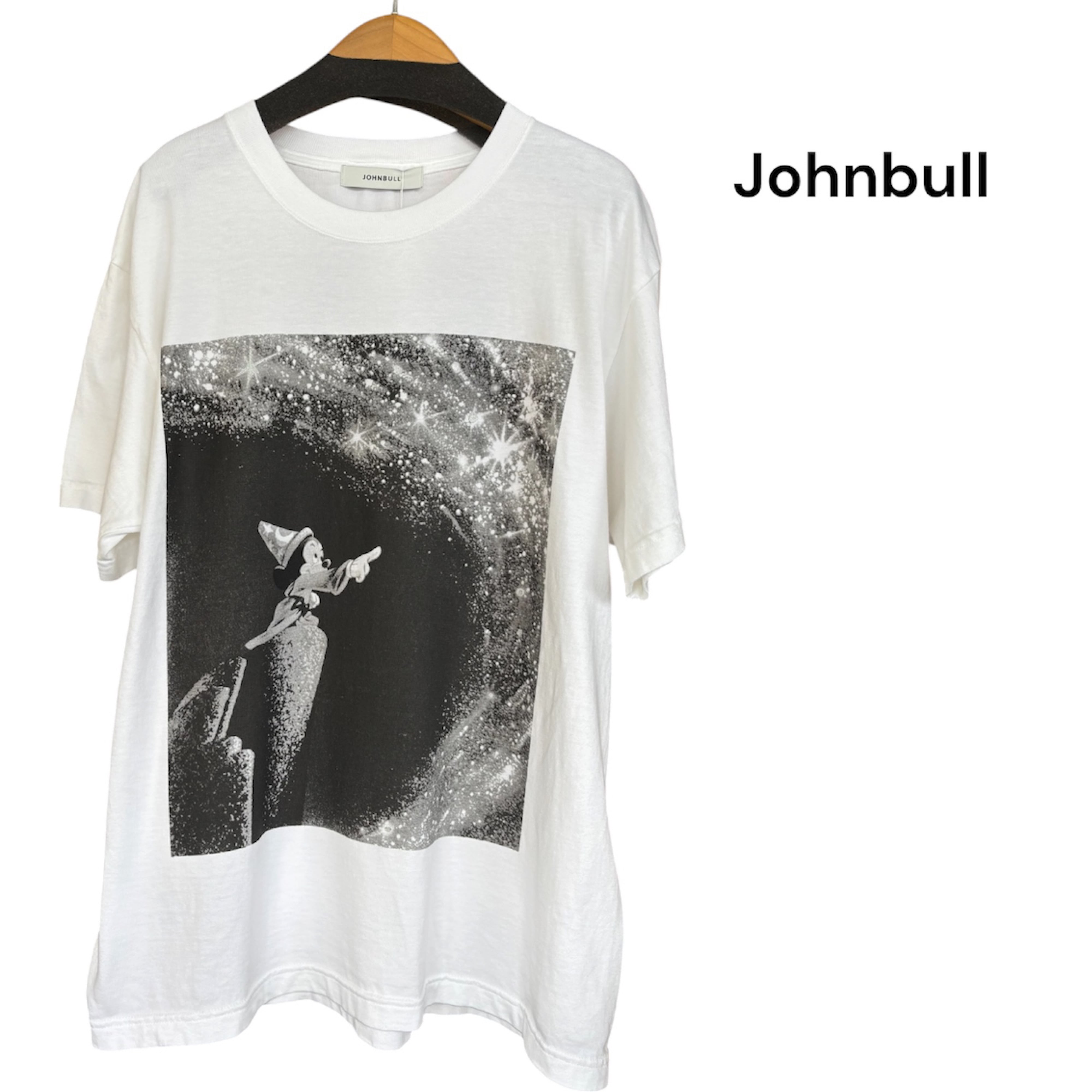 Johnbull(ジョンブル) フラワー エンブロイダリー カモ トッパーシャツ