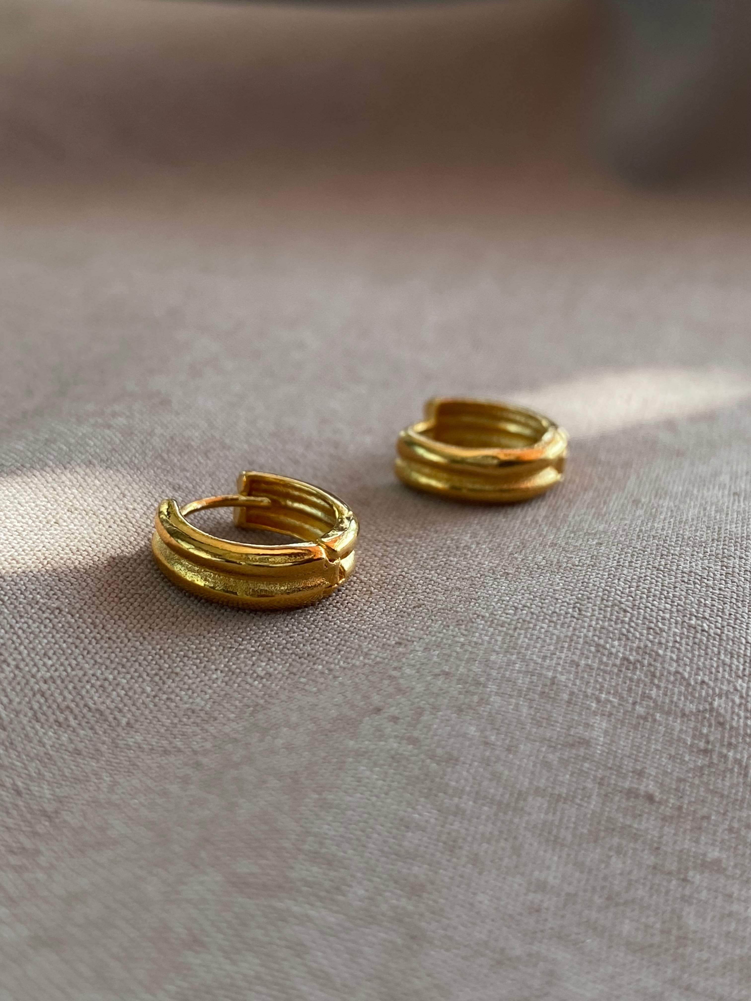 18KGF Design OneTouch Hoop Pierce ◇ PG25009