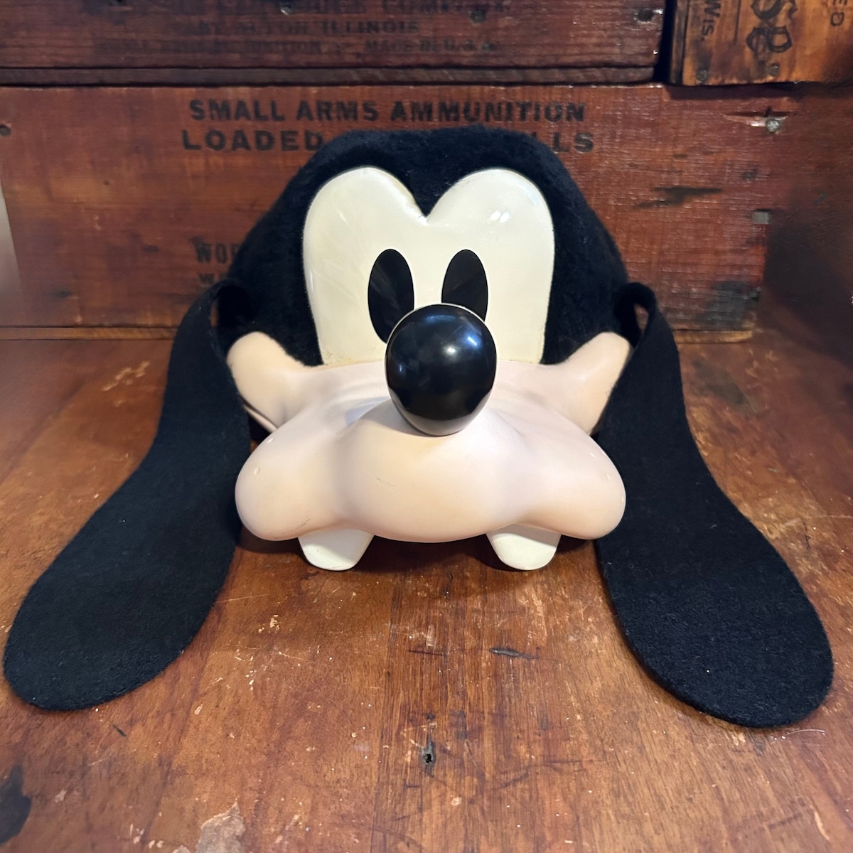 1993 ディズニー グーフィー ヴィンテージ 3Dフェイス ファンキャップ