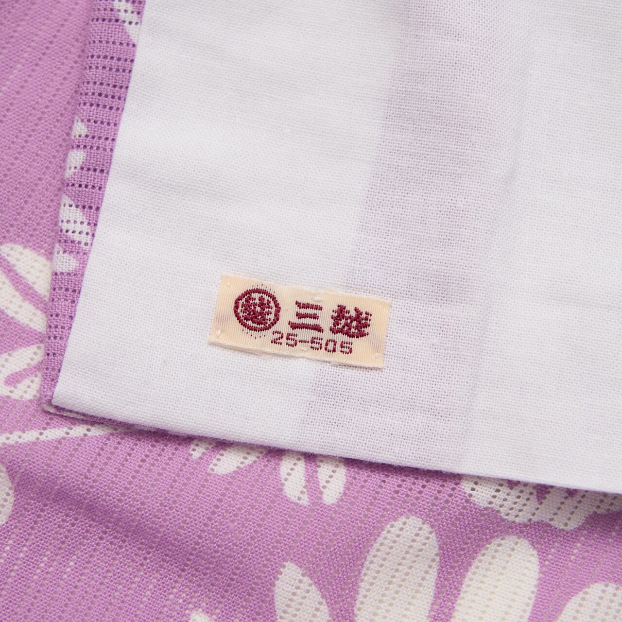 竺仙 菊と萩の模様 綿絽浴衣 三越扱【中古】 | かわの屋