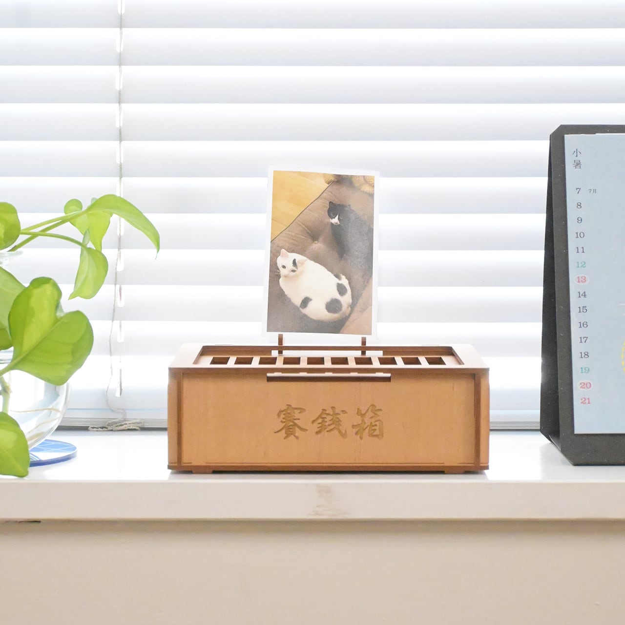 推し活 賽銭箱」 推しグッズやイベント資金 を貯める 組み立て式 木製