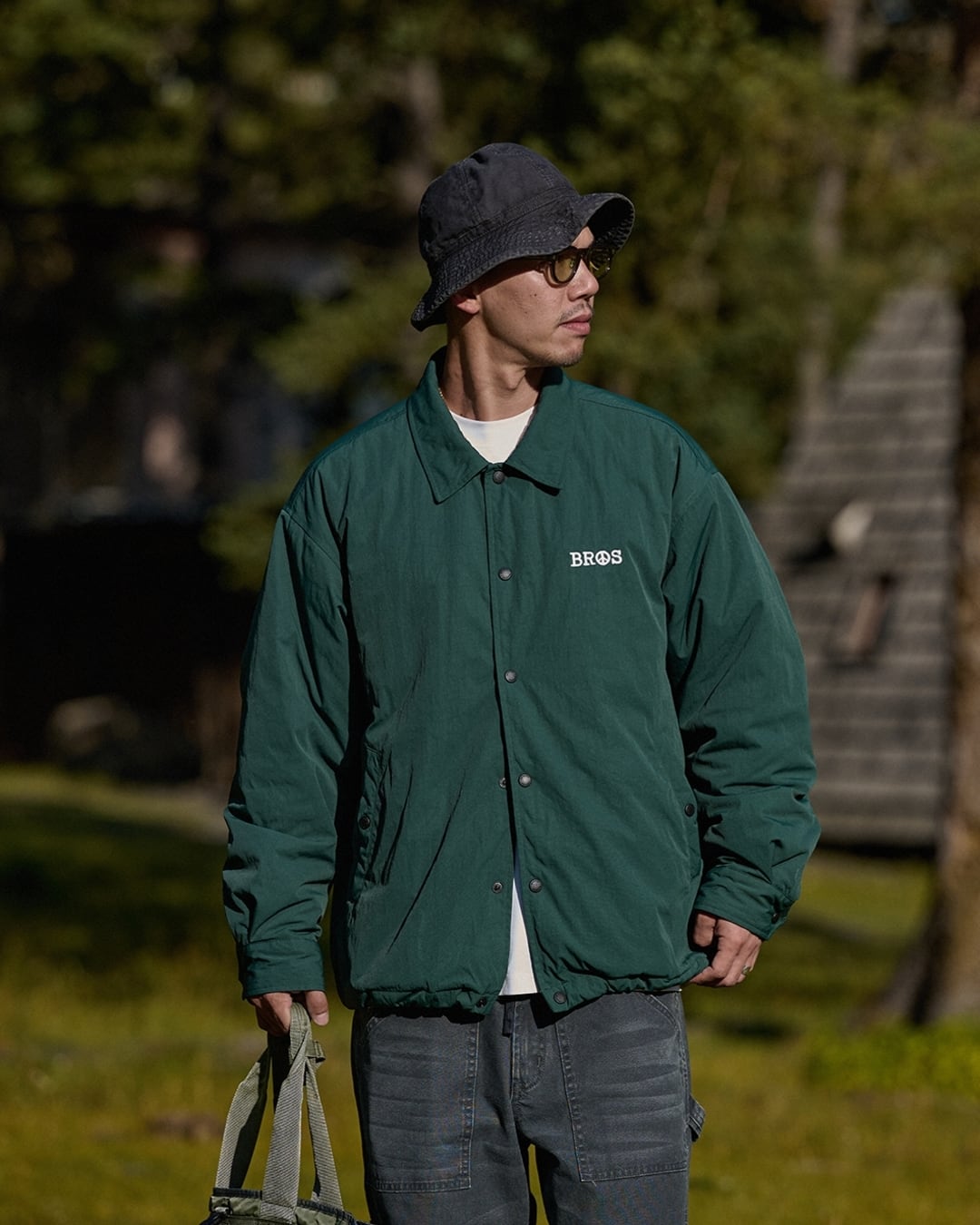 Bros Front Button Coach Jacket x00733 | XPOSE