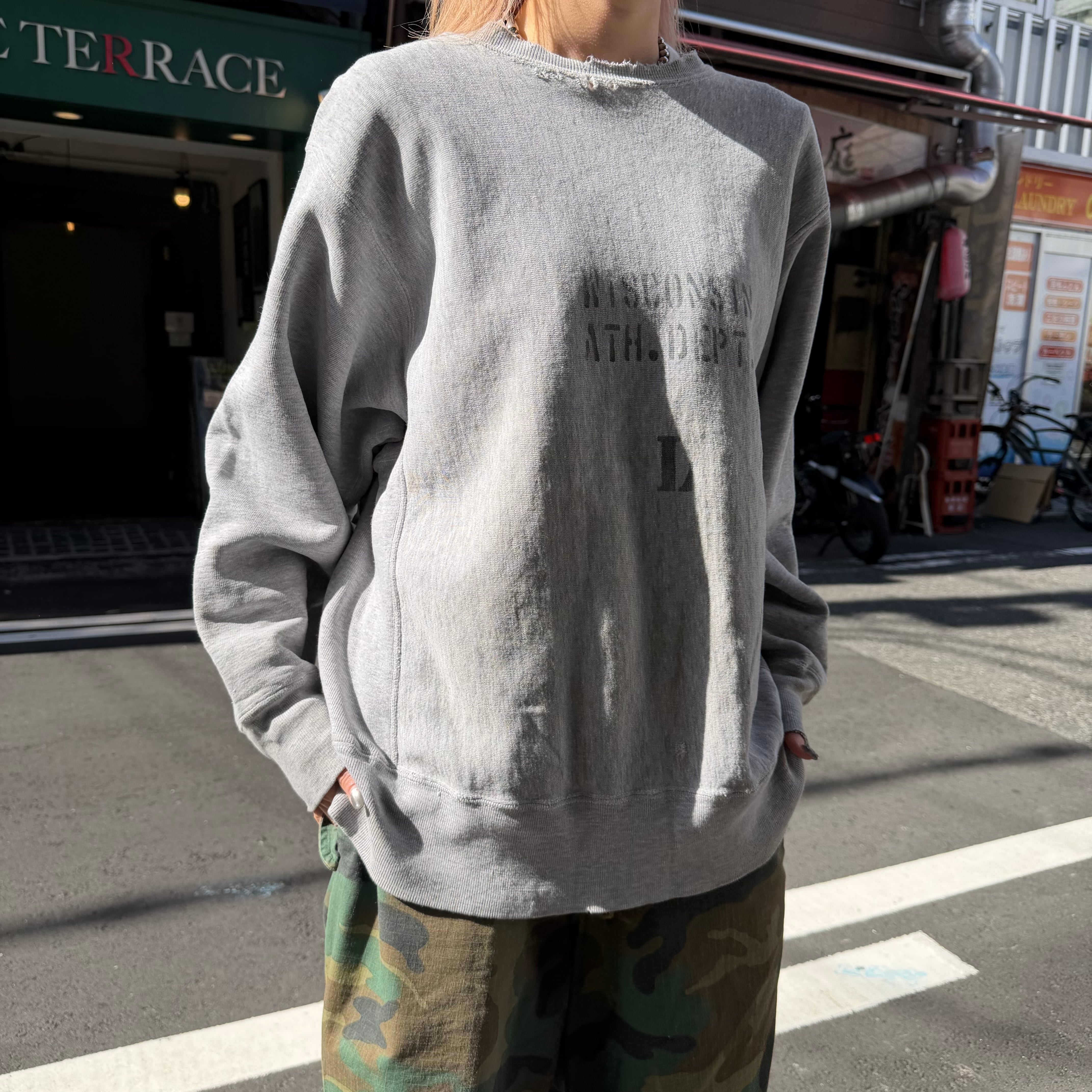 champion/チャンピオン】リバースウィーブ 80s “ステンシル