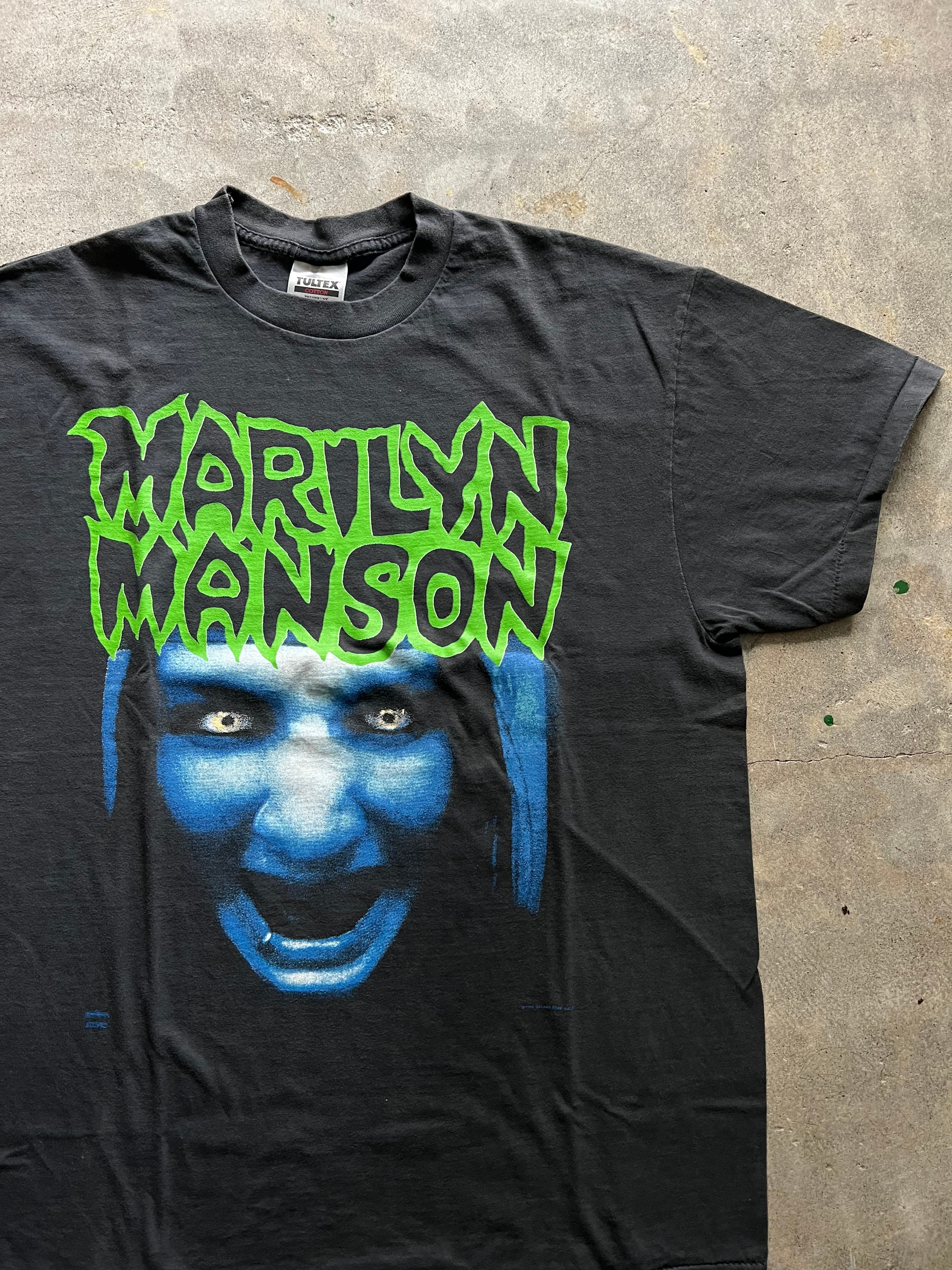 MARILYN MANSON マリリンマンソン Tシャツ TULTEX XL 黒 | Léon Shinjuku