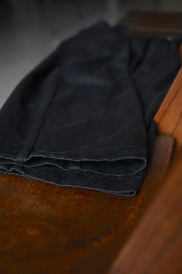 BAUTH / SATIN FLISCO PANTS (CHARCOAL)