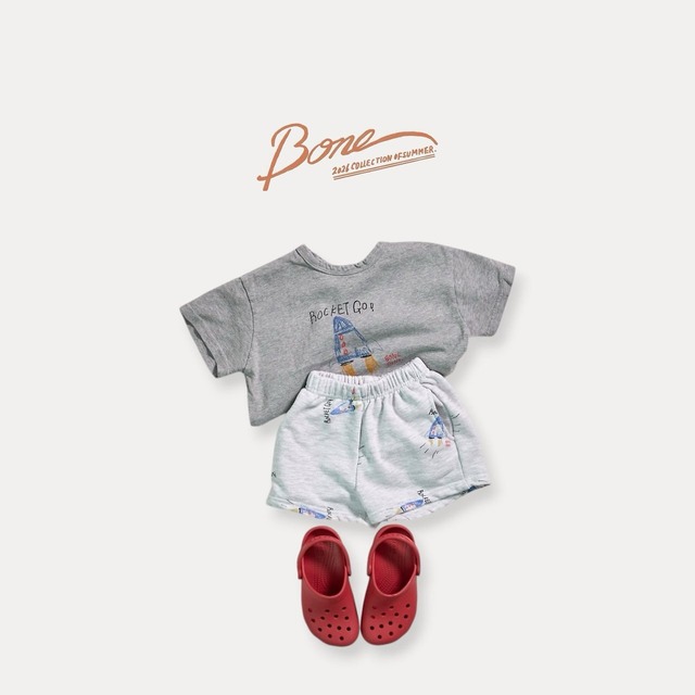 【予約】locket logo T/ boneoune（kids）