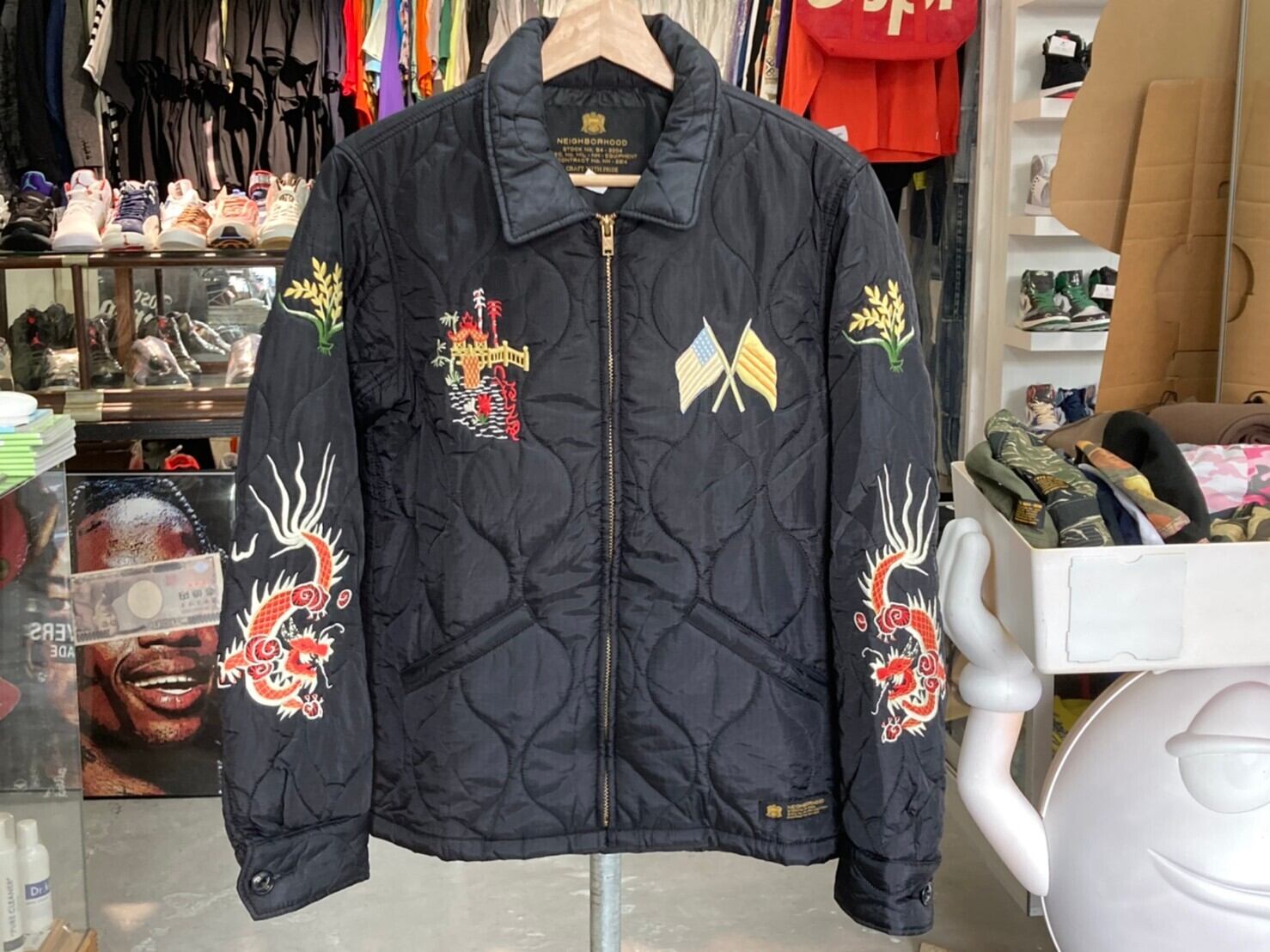 NEIGHBORHOOD SOUVENIR-Q / N-JKT BLACK SMALL II0315 | BRAND BUYERS 