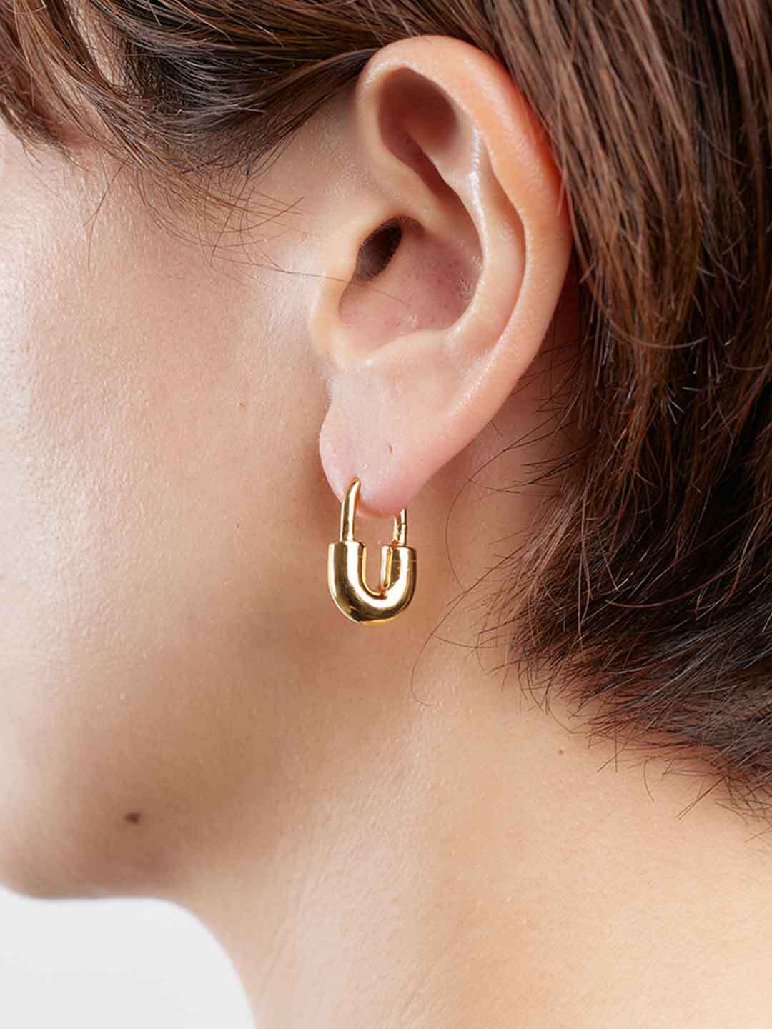 MARIA BLACK マリアブラック/Schoenhauser Pierced Earring Gold