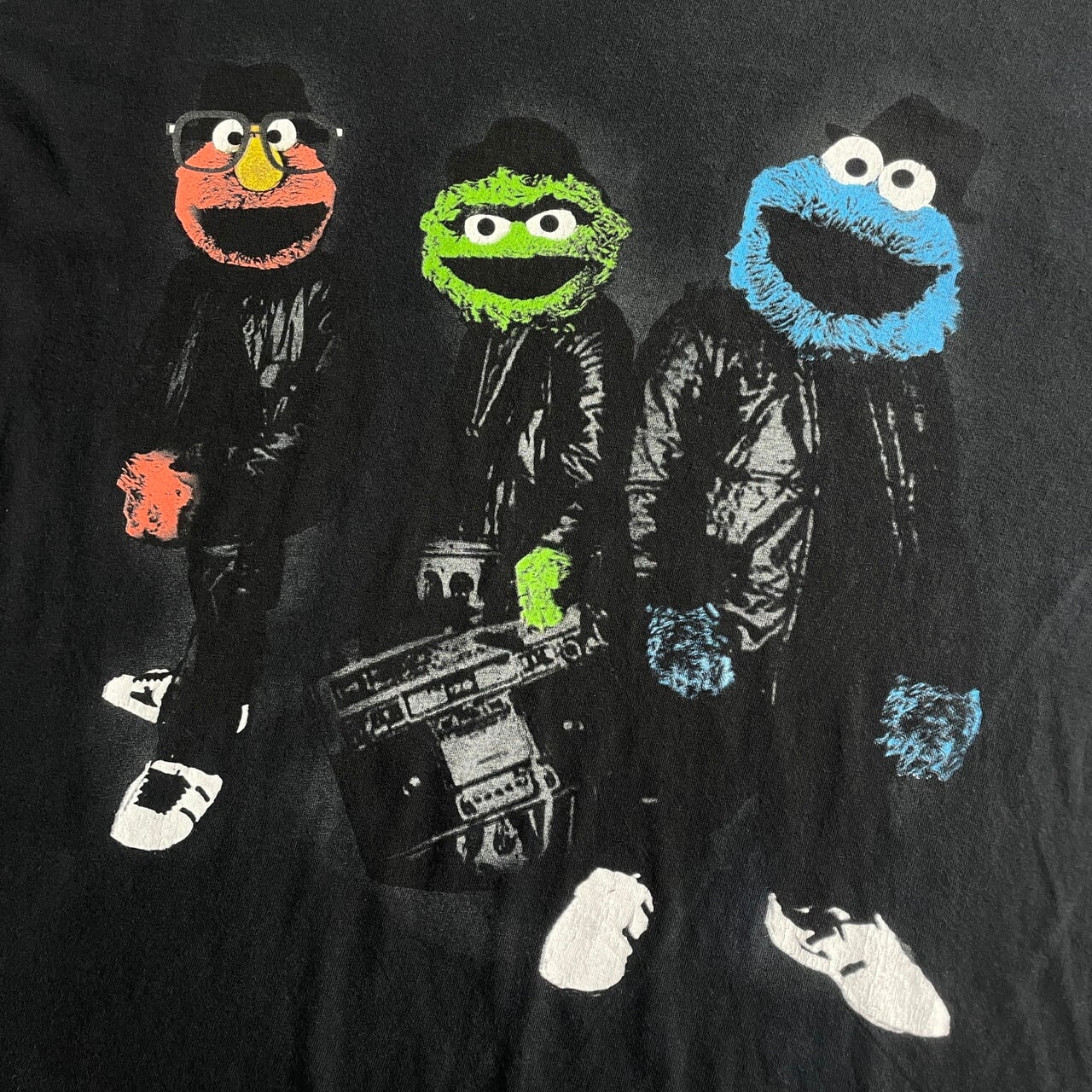 SESAME STREET エルモ クッキーモンスター オスカー キャラクター 