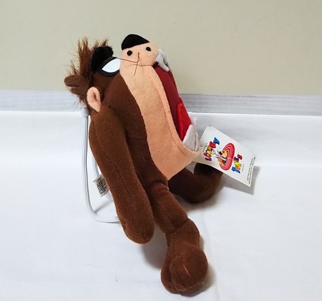 TAZ / TASMANIAN DEVIL STUFFED TOY タズぬいぐるみ タズマニアンデビル 1995年 エース LOONEY