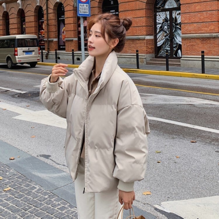 ヴァン VAN【L】ダウンジャケット アウター ブラウン 長袖 防寒