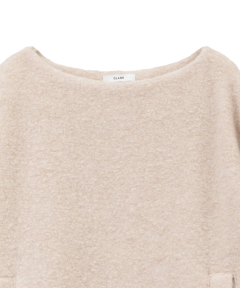 CLANE(クラネ) BOAT NECK BOA TOPS | サウスオレンジ|メンズ