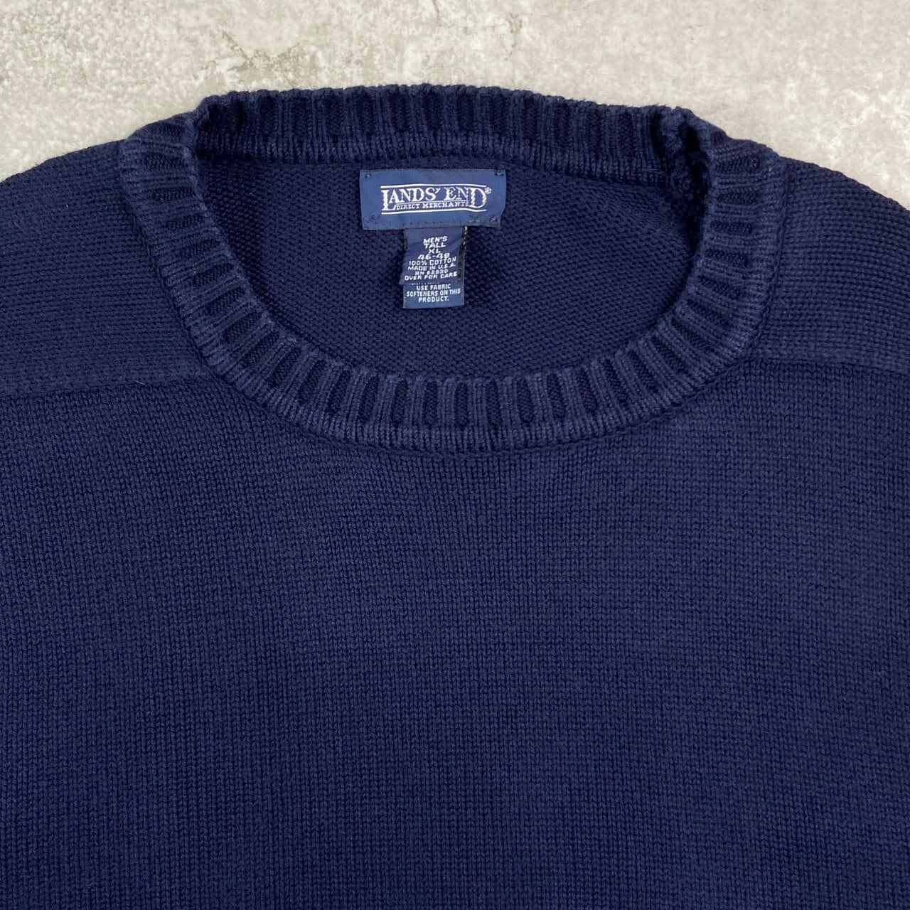 90年代 USA製 LANDS'END ランズエンド ドリフターセーター メンズXL