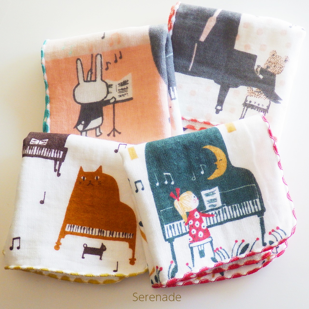 タオルハンカチ【コンセール】　メヌエット