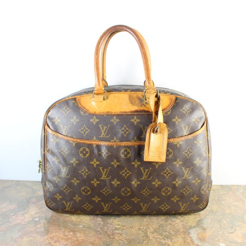 .LOUIS VUITTON M47270 SD0065  MONOGRAM BOSTON BAG MADE IN FRANCE/ルイヴィトンドーヴィルモノグラム柄レザーボストンバッグ2000000055435