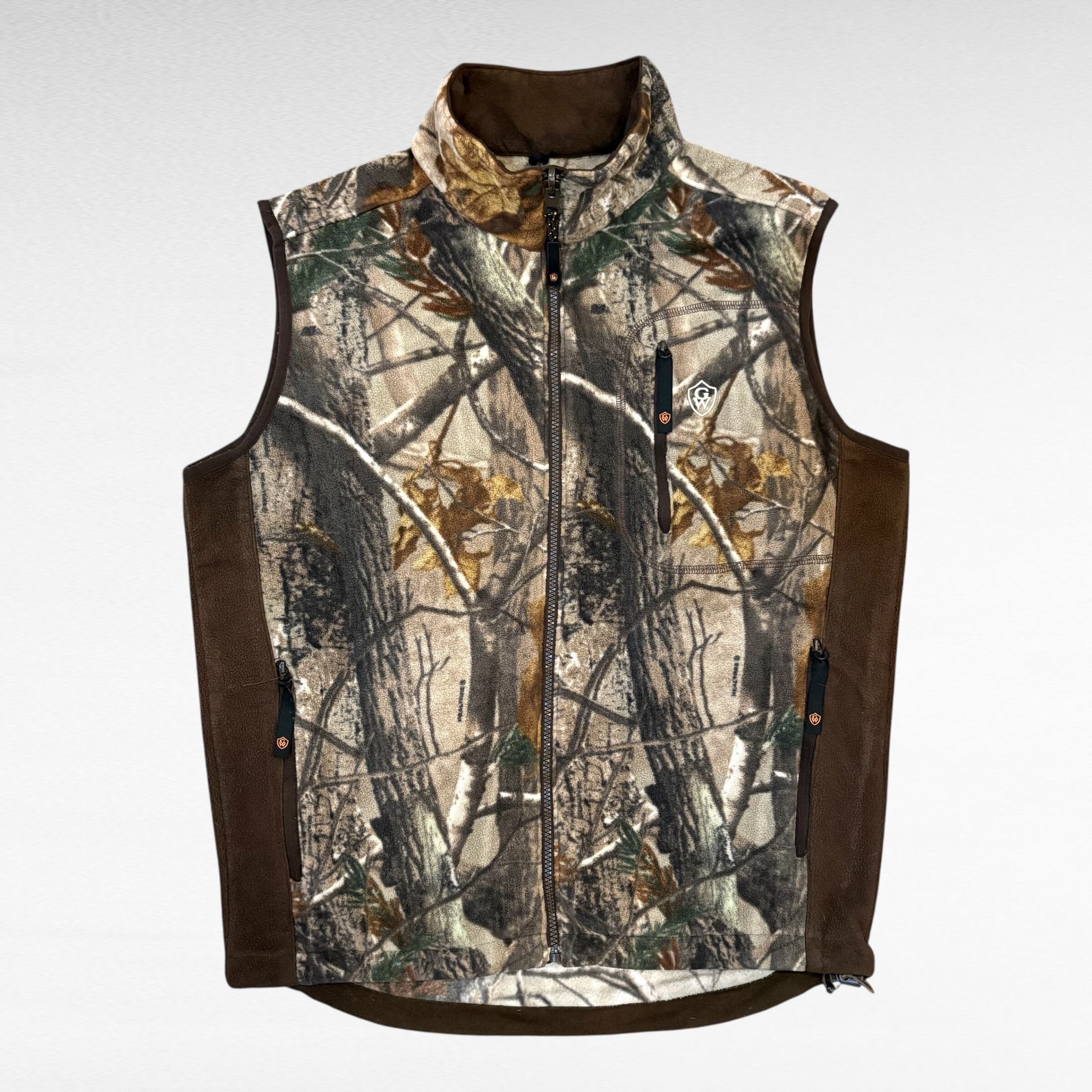 米国製 Hunter Camo Tree柄 ゲームポケットベスト GAME WINTER 