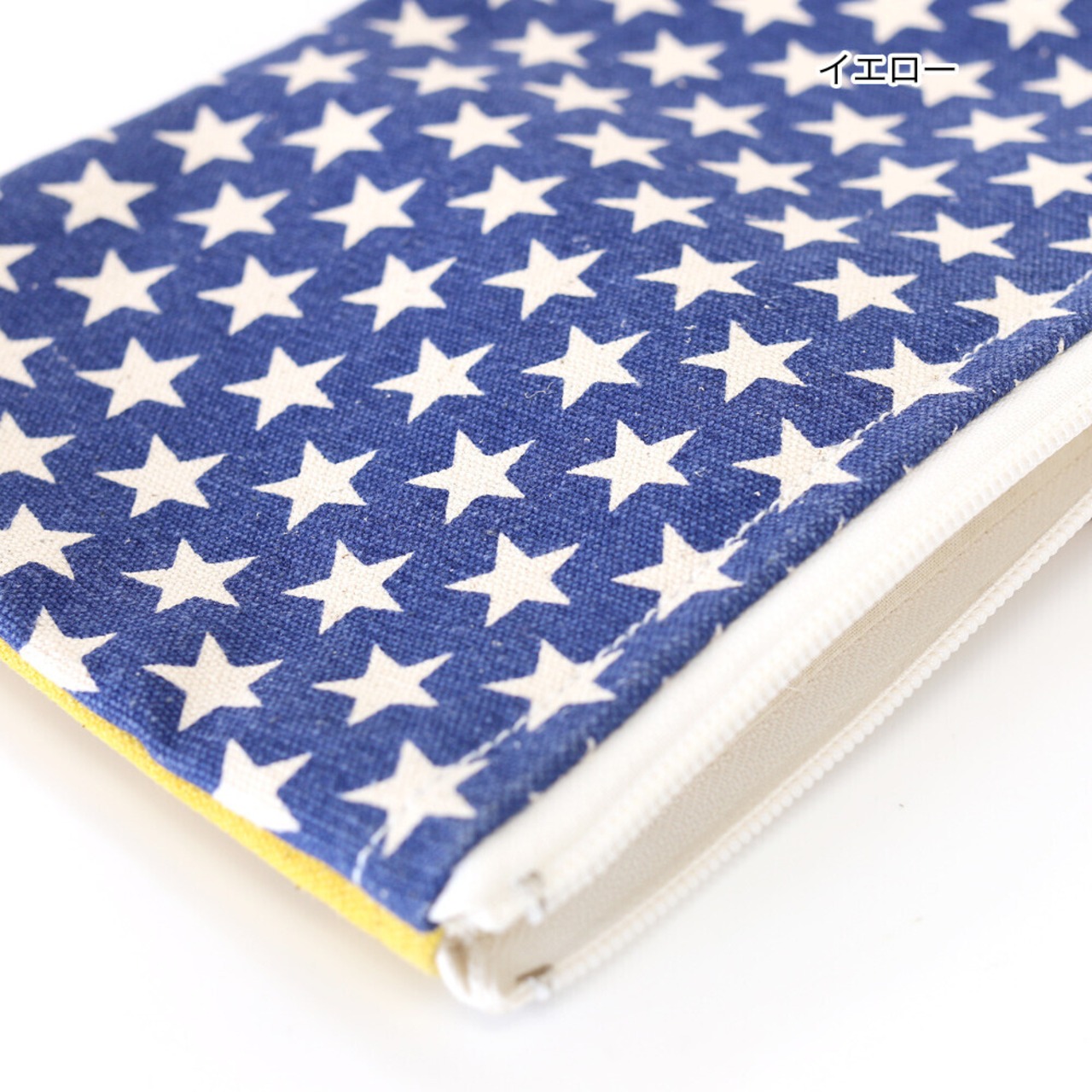 スマイル刺繍星柄ポーチ | 星の雑貨店☆ 