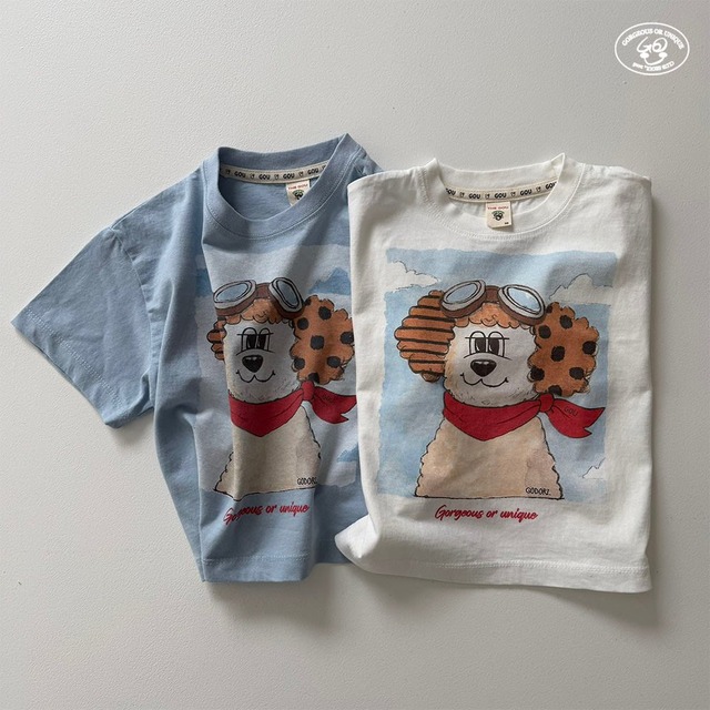 【取寄】gou｜pilot godori tee｜パイロットゴドリT｜XS-JL｜kids&jr｜26 summer