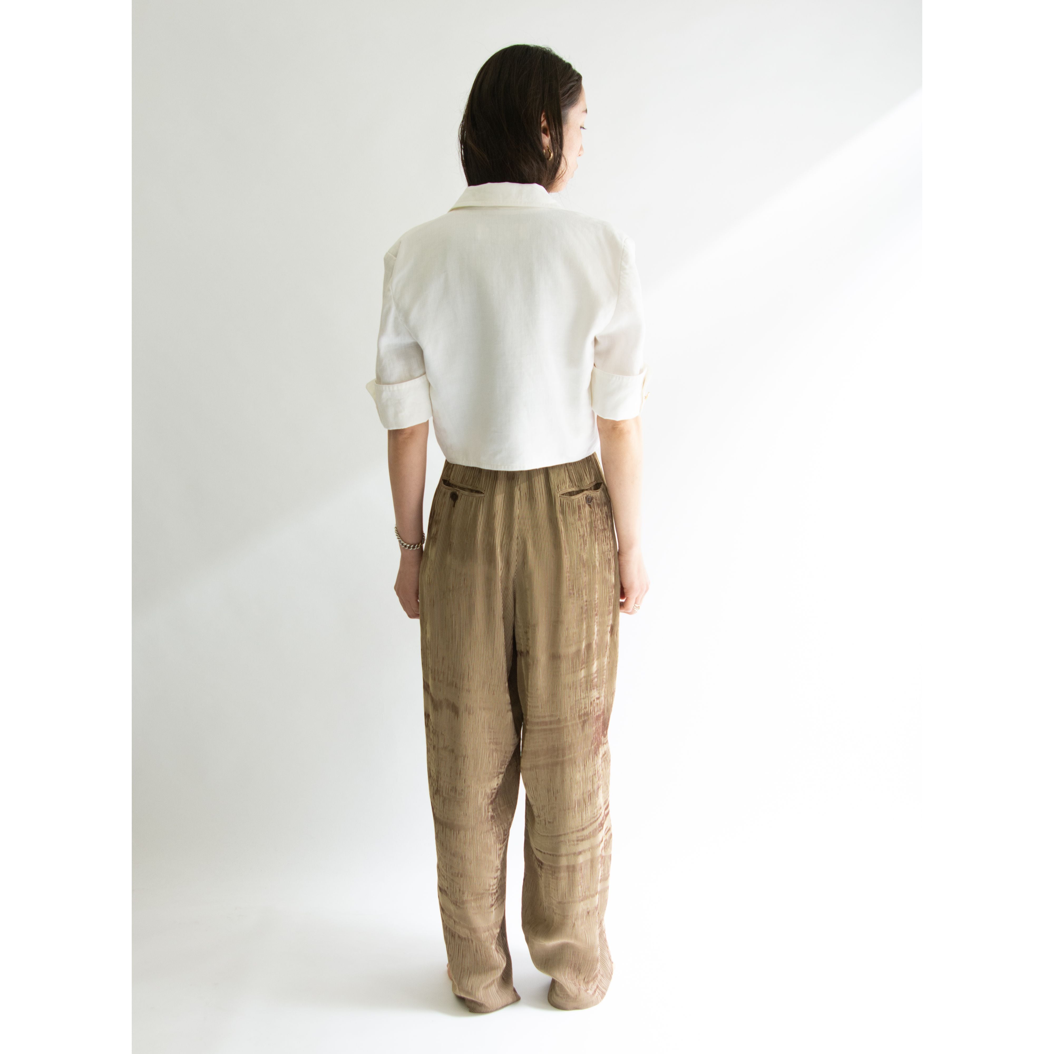 【Christian Dior】Made in Japan 100% Linen H/S Jacket（クリスチャンディオール 日本製 リネン半袖ジャケット）