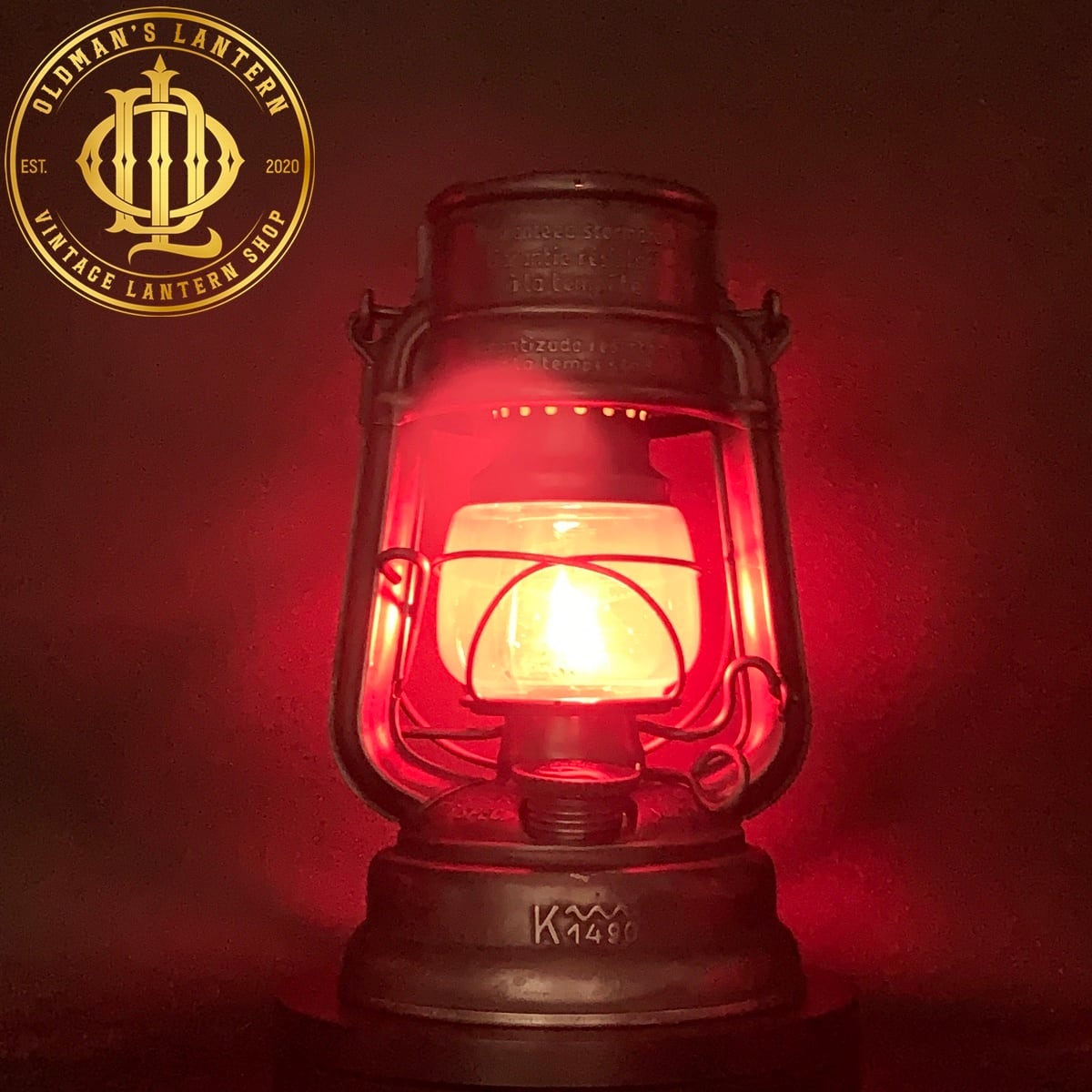 Feuerhand 176 StK AUER レッドガラス K1490 ホヤ2個 【公式通販】