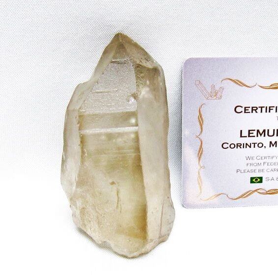 レムリアンシード スモーキークォーツ 原石 ブラジル ミナスジェライス州 コリント産 一点物 おまかせ便 171-7418