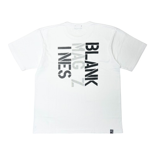 【BLANKMAG】s/s tee (WHITE)