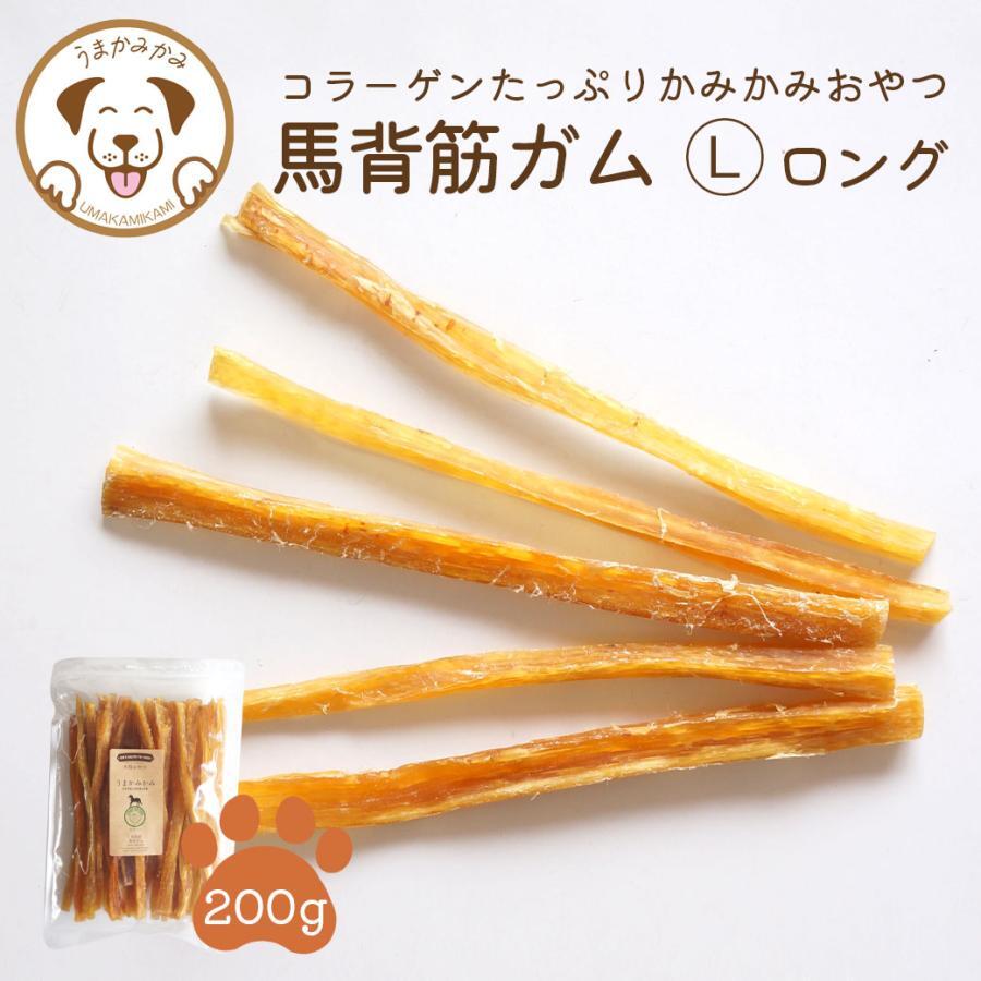 背筋ガム Lサイズ200g モンゴル産愛犬のおやつ うまかみかみ(26.11.13)