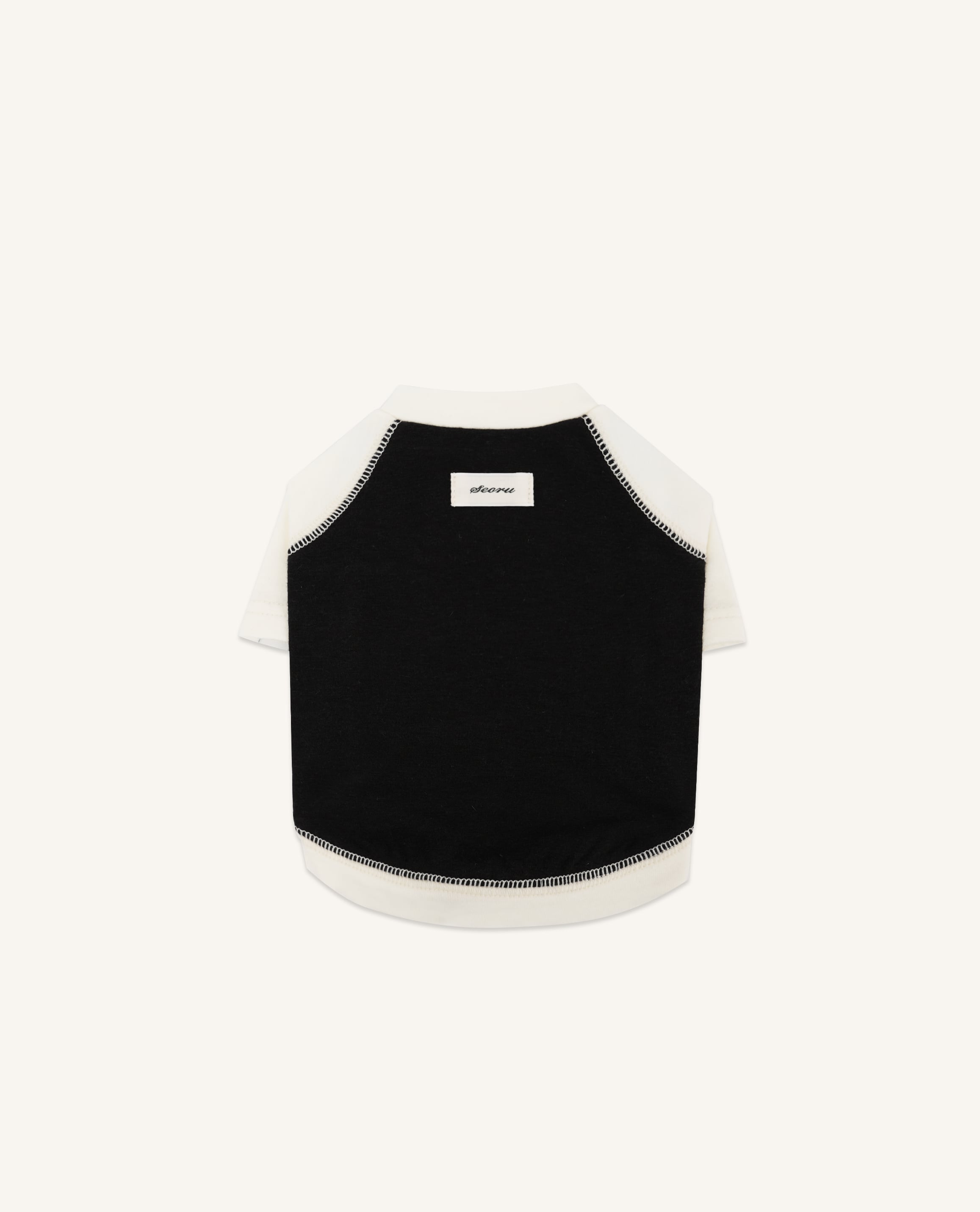予約【seoru】Classic Raglan T-shirt [Black]