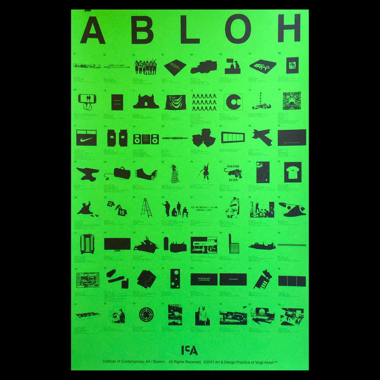 Virgil Abloh ヴァージルアブロー 限定ポスター