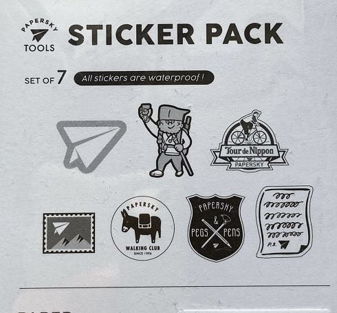 PAPERSKY Sticker Pack ペーパースカイ アーティストステッカーセット