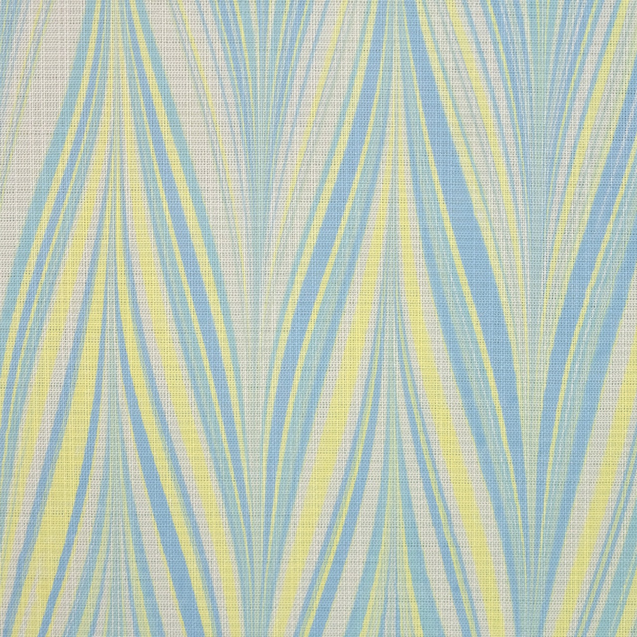 セオアルファ「青とレモネード〜矢羽柄」〜浴衣・夏着物・単衣