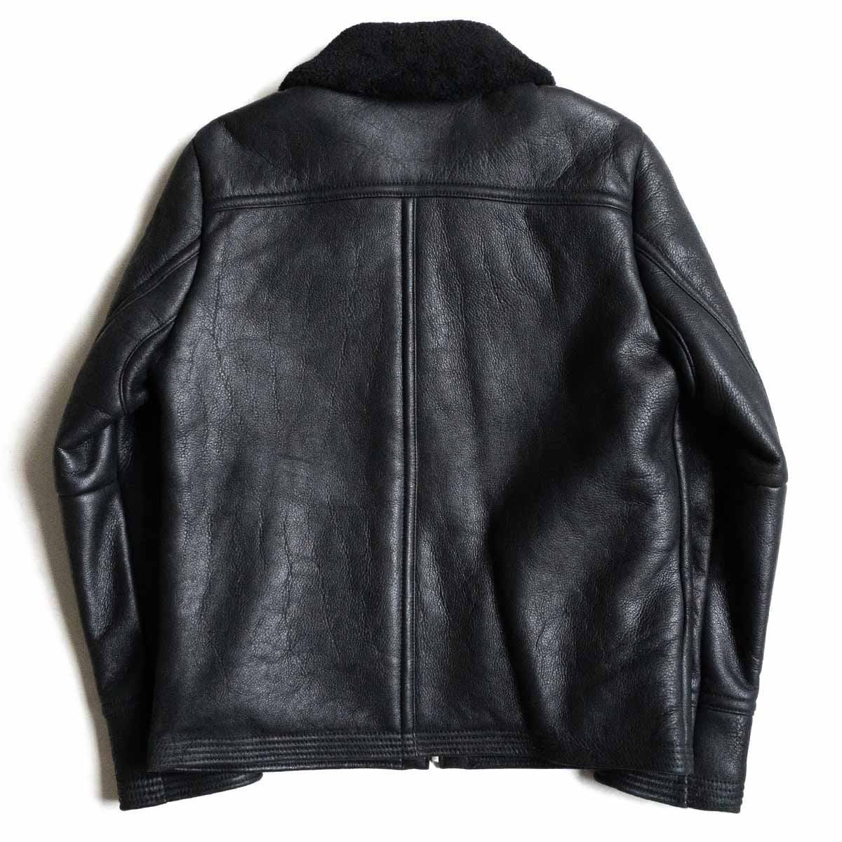 バナナリパブリック 羊革 レザー 旨かっ ジャケット ブラウン S