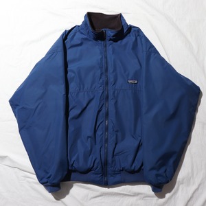 美品 XL USA 96年 Shelled Synchilla Jacket Patagonia パタゴニア シェルドシンチラジャケット 青 ブルー