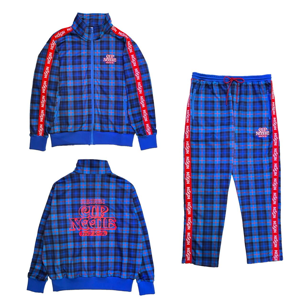 HEIHEI NISSINカップヌードル コラボ ジャージ ジャケット ブルー