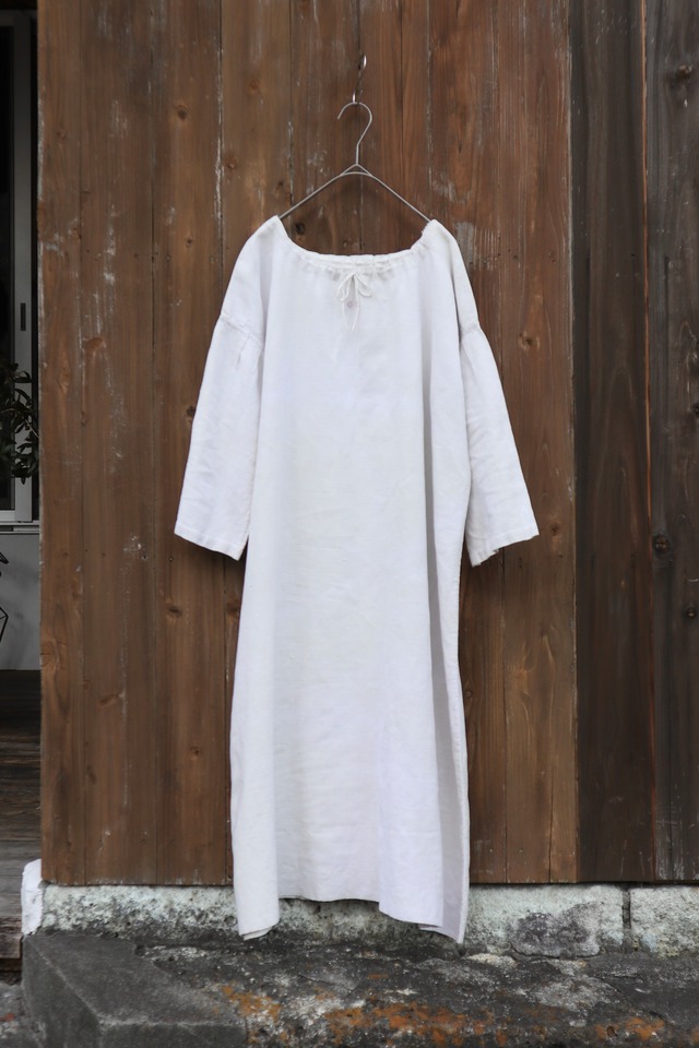 Euro antique linen one-piece