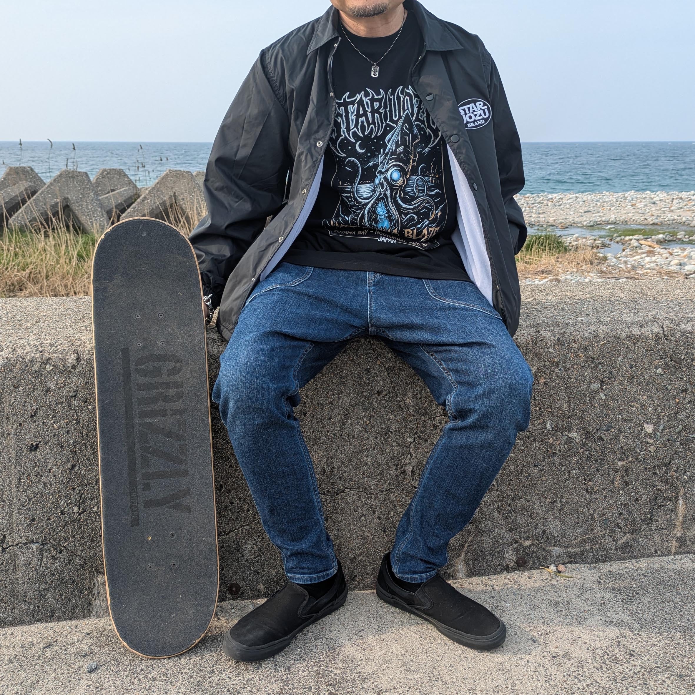 【富山湾】STARUOZU ホタルイカTシャツ【ROCK】