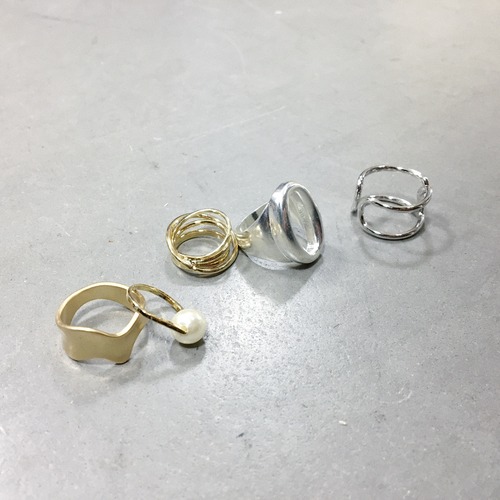 SET RING || 【予約商品】SHIORI TAKESUE / SURPRISE! :O RING SET || 5 RINGS || MIX || CRSS0409D