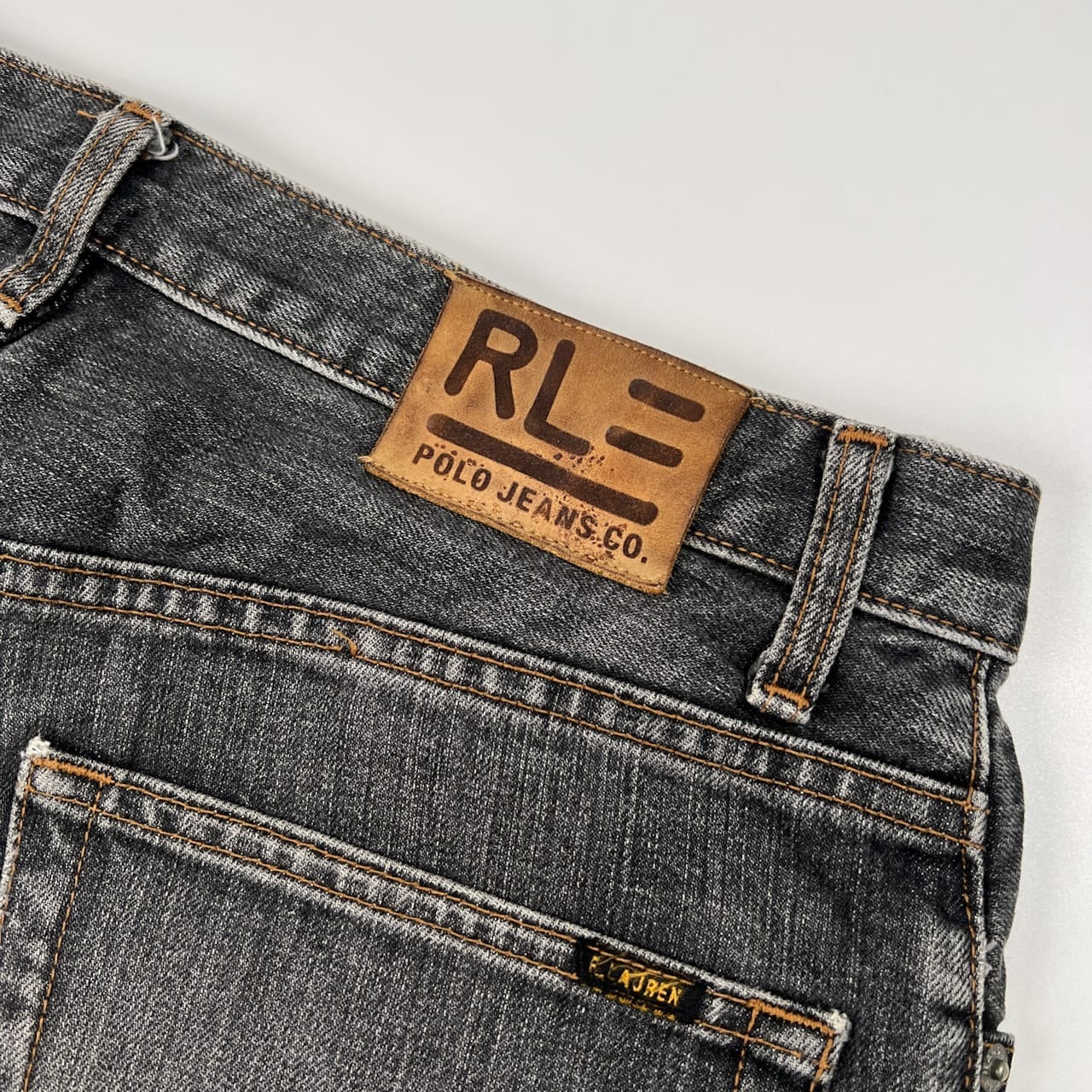 POLO JEANS CO. ポロ ジーンズ ラルフローレン ブラックデニム パンツ ジーンズ サイズ 33 /インパクト21