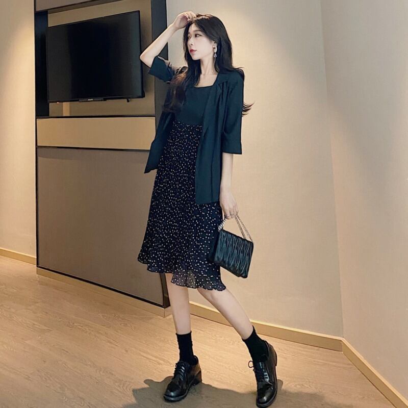 サマースタイルドレス 薄手コート 夏物 ステッチ 1号婦人97128994618