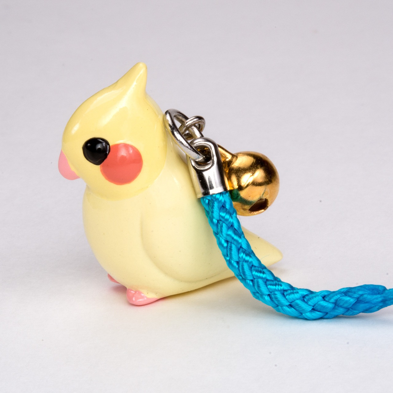 鳥シリーズ オカメインコ ストラップ BO-1001 ルチノー
