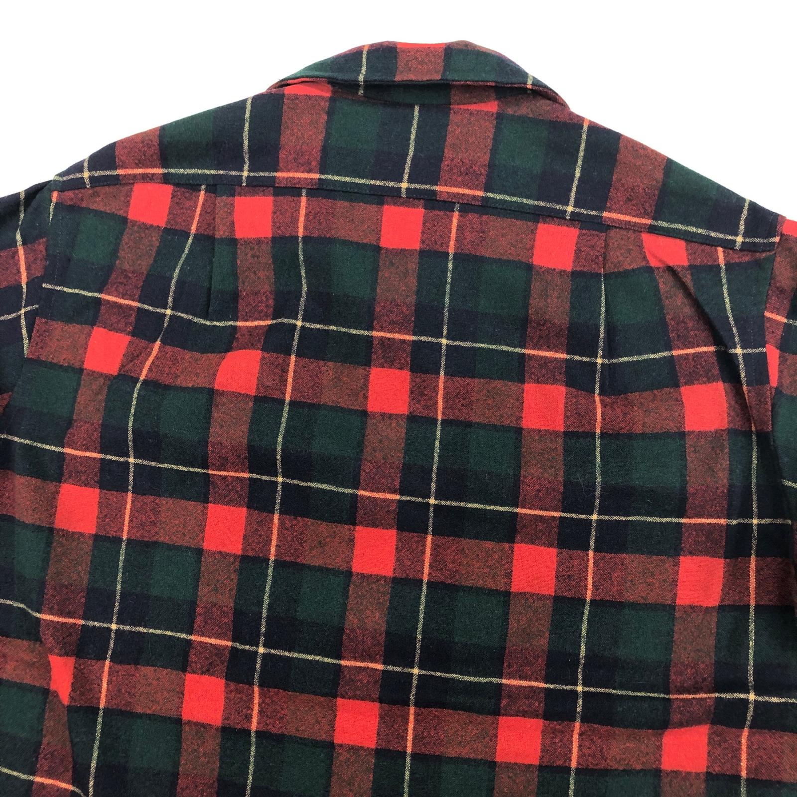 PENDLETON |ペンドルトン 70年代 USA製 タータンチェック柄 オープン