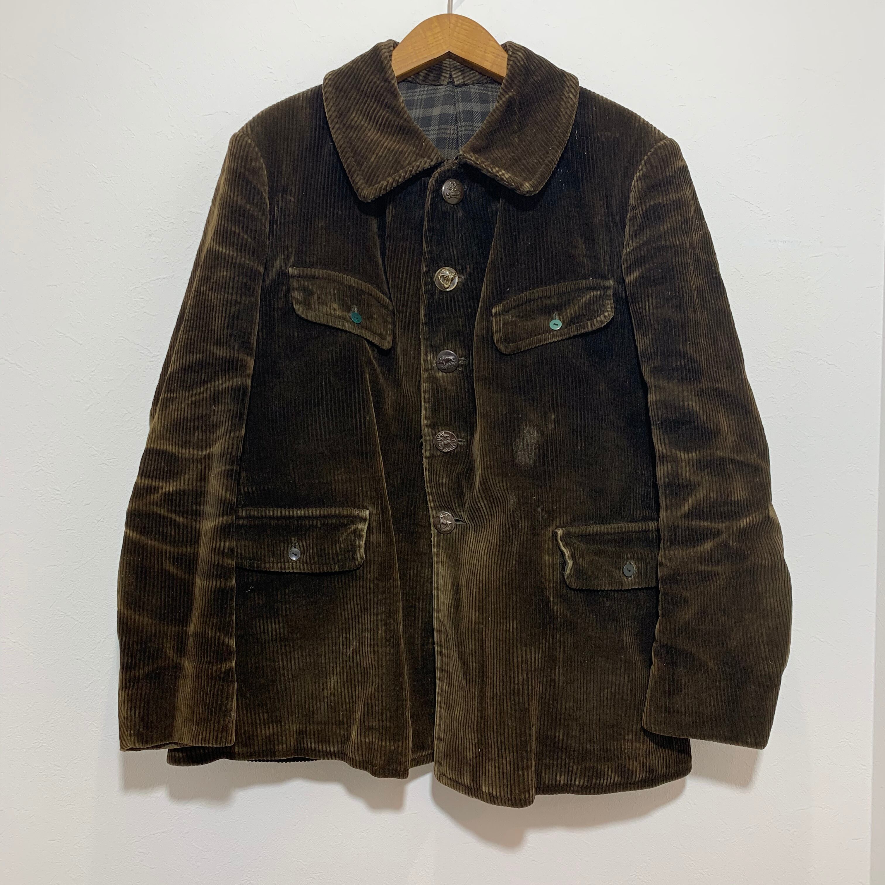 1930s france hunting jacket ハンティングジャケット-